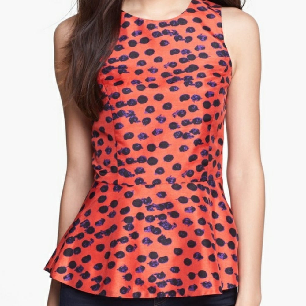 Kensie peplum top